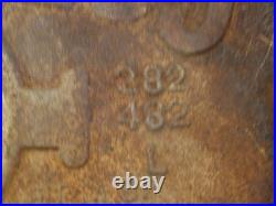 Antique Keeley Stove Co. Columbian Epoch Cast Iron Stove Thermometer Plate