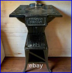 Antique Kitchen Queen, Cast Iron Stove, No. 801