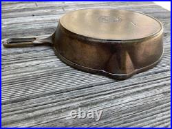 Antique LEVEL 8 WAPAK INDIAN LOGO HOLLOWARE Heat Ring Cast Iron Skillet VG Logo Antique LEVEL 8 WAPAK INDIAN LOGO HOLLOWARE Heat Ring Cast Iron Skillet VG Logo