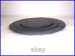 Antique Magee Jr Cast Iron Wood Stove, Three Ring Cover Lid 13 7/8 dated 1900