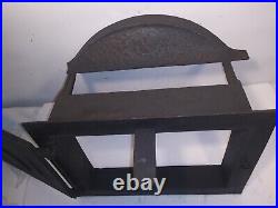 Antique Mead Cast Iron Chimney Dutch Oven Door Clean Out Very Clean Ready To Use