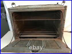 Antique/Metal New Perfection Stove Top Oven Primitive wood Stove Baking Box