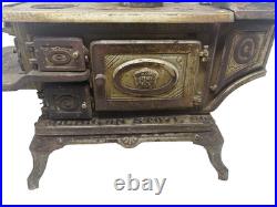 Antique Michigan Stove Garland Range Jr 1983 Salesman Sample Cast Iron