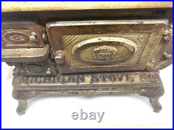 Antique Michigan Stove Garland Range Jr 1983 Salesman Sample Cast Iron