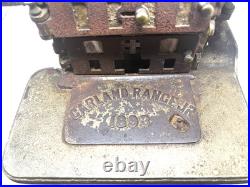 Antique Michigan Stove Garland Range Jr 1983 Salesman Sample Cast Iron