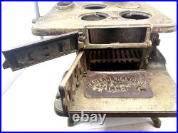 Antique Michigan Stove Garland Range Jr 1983 Salesman Sample Cast Iron