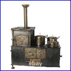 Antique Miniature Toy Stove ca. 1890-1915 Height 45 cm / 17.7 inch Antique Miniature Toy Stove ca. 1890-1915 Height 45 cm / 17.7 inch