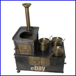 Antique Miniature Toy Stove ca. 1890-1915 Height 45 cm / 17.7 inch Antique Miniature Toy Stove ca. 1890-1915 Height 45 cm / 17.7 inch