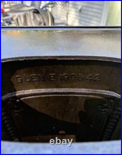 Antique Modern Glenwood E Cast Iron Cook Stove, No. 508 E (1905), With Tools