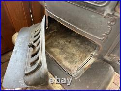 Antique Modern Glenwood E Cast Iron Cook Stove, No. 508 E (1905), With Tools