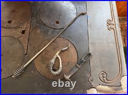 Antique Modern Glenwood E Cast Iron Cook Stove, No. 508 E (1905), With Tools