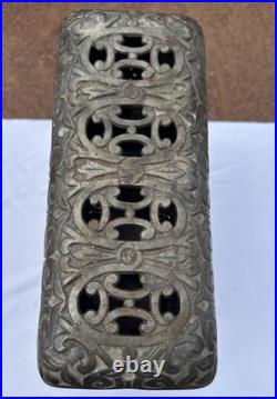 Antique Mystic Jewel Cast Iron Gas Parlor Stove Heater Model No. 40 Untested