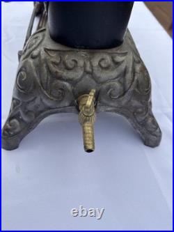 Antique Mystic Jewel Cast Iron Gas Parlor Stove Heater Model No. 40 Untested