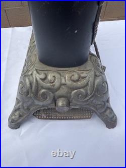 Antique Mystic Jewel Cast Iron Gas Parlor Stove Heater Model No. 40 Untested