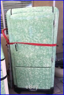 Antique Norge Green Porcelain/Cast Iron Stove Refrigerator 12/17
