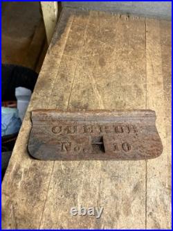 Antique Old Cherub No 10 Parlor Wood Stove Cover Panel Door Cast Iron Parts USA
