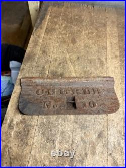 Antique Old Cherub No 10 Parlor Wood Stove Cover Panel Door Cast Iron Parts USA