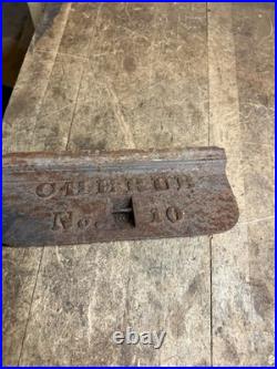 Antique Old Cherub No 10 Parlor Wood Stove Cover Panel Door Cast Iron Parts USA