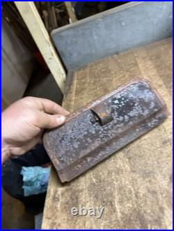 Antique Old Cherub No 10 Parlor Wood Stove Cover Panel Door Cast Iron Parts USA