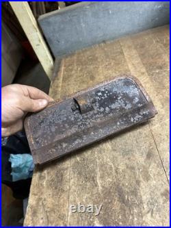 Antique Old Cherub No 10 Parlor Wood Stove Cover Panel Door Cast Iron Parts USA