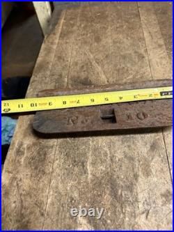 Antique Old Cherub No 10 Parlor Wood Stove Cover Panel Door Cast Iron Parts USA