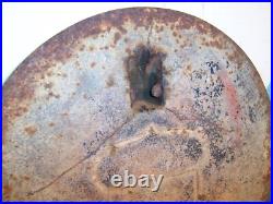 Antique Original Acorn Cast Iron Stove Parts Burner Covers Damper Handle Emblem