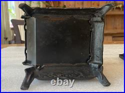 Antique Original Crescent Miniature Cast Iron Toy Wood Stove Made In USA