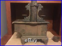 Antique Original Large ROYAL Cast Iron Toy Stove 6 Burners Salesman Sample 1900s