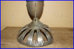 Antique Ornate 1800's Round Oak Parlor Stove Cast Iron Top Cover Finial Topper