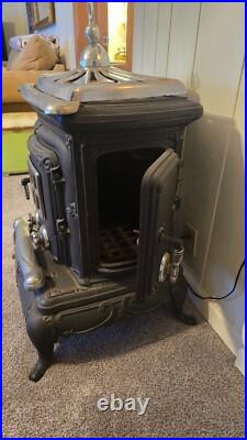 Antique Ornate Coal/Wood Burning Stove Cast Iron (local pick up only, 26292) Antique Ornate Coal/Wood Burning Stove Cast Iron (local pick up only, 26292)