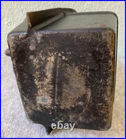 Antique PAT. 1869 S. Spoor's Wood Stove Store Cast Iron Kettle Troy New York USA