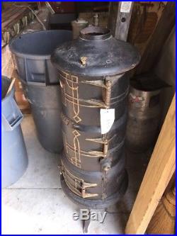 Antique PITTSBURG RARE Cast Iron Water Heater, Gas Stove