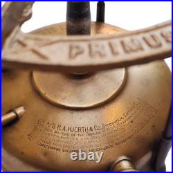 Antique PRIMUS No. 100 Swedish Kerosene Pressure Stove Early 1900s