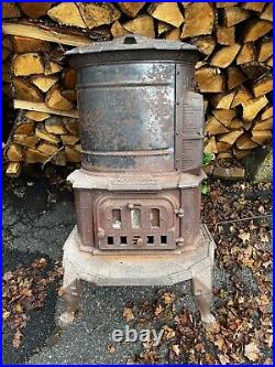 Antique Parlor Stove Barstow Stove Co. Cottage #0 Wood Heat. For Restoration