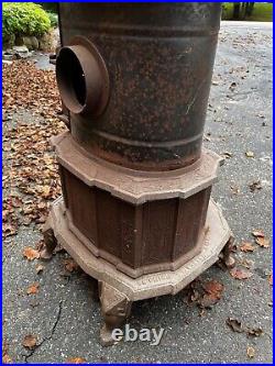 Antique Parlor Stove Barstow Stove Co. Cottage #0 Wood Heat. For Restoration