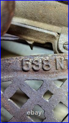 Antique Parlor Stove Parts Cast Iron
