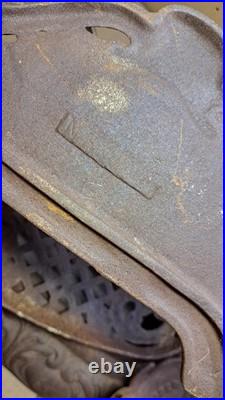 Antique Parlor Stove Parts Cast Iron