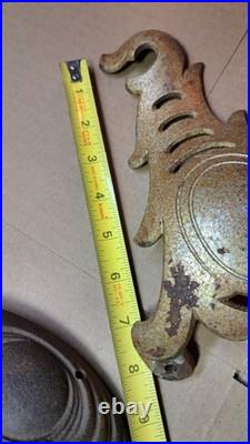 Antique Parlor Stove Parts Cast Iron