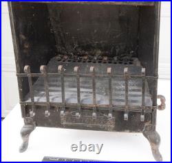 Antique Pat'd July 12 1910 Ironton No. 12 Cast Iron Parlor Stove Fireplace