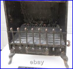 Antique Pat'd July 12 1910 Ironton No. 12 Cast Iron Parlor Stove Fireplace egz