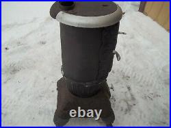 Antique Penninsular Potbelly Parlor wood stove