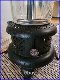 Antique Perfection Oil Heater With Pyrex Glase # 1527