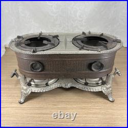 Antique Petroleum Kochen Kaufen Cast Iron #152 Kerosene 2-Burner Outdoor Stove Antique Petroleum Kochen Kaufen Cast Iron #152 Kerosene 2-Burner Outdoor Stove