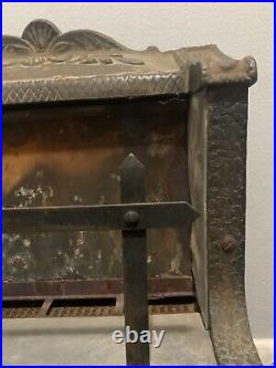 Antique Pioneer Gas Heater Cast Iron