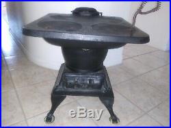 Antique Pot Belly Stove-Cast Iron #48