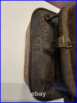 Antique Puritan Sad Iron Stove Heater Cleveland Foundry 1895 Cast Iron