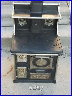 Antique Quick Meal Salesman Sample Toy Cookstove stove store sample very rare