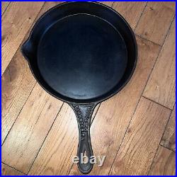 Antique RARE 10 Cast Iron Skillet Scranton Pennsylvania Stove Co