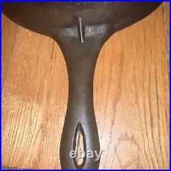 Antique RARE 10 Cast Iron Skillet Scranton Pennsylvania Stove Co