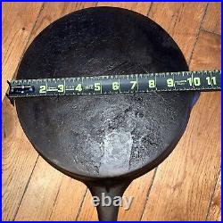 Antique RARE 10 Cast Iron Skillet Scranton Pennsylvania Stove Co